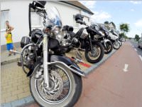 Bikerausfahrt der Biker4Kids, 09.08.2014