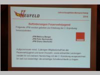 FF Neufeld Jahreshauptdienstbesprechung, 06.01.2014