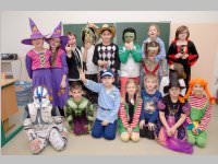 Fasching in der Volksschule Neufeld, 04.03.2014