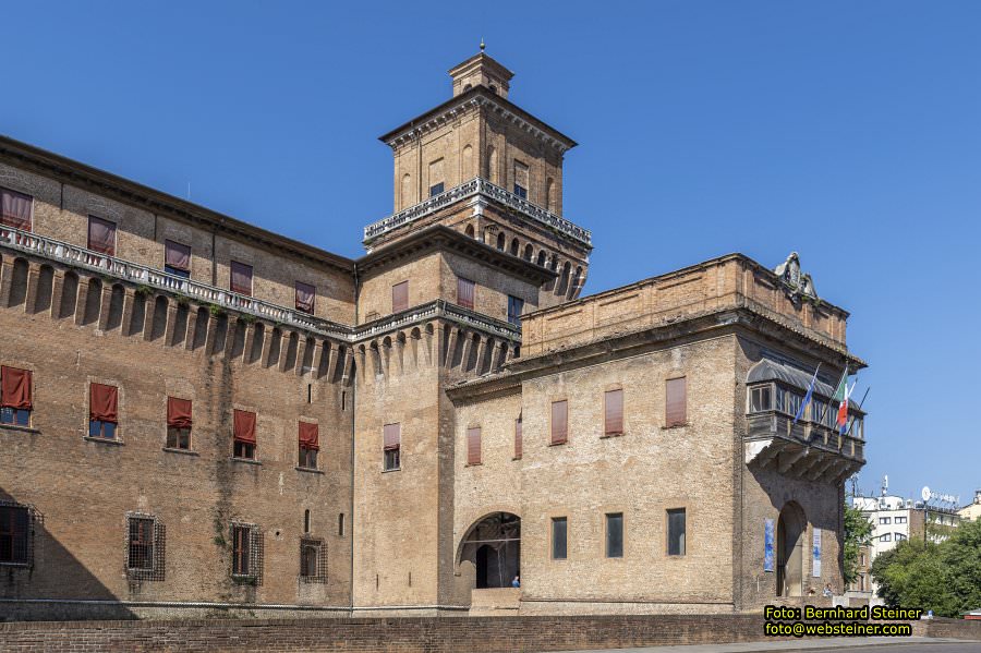 Castello Estense in Ferrara, Juni 2026
