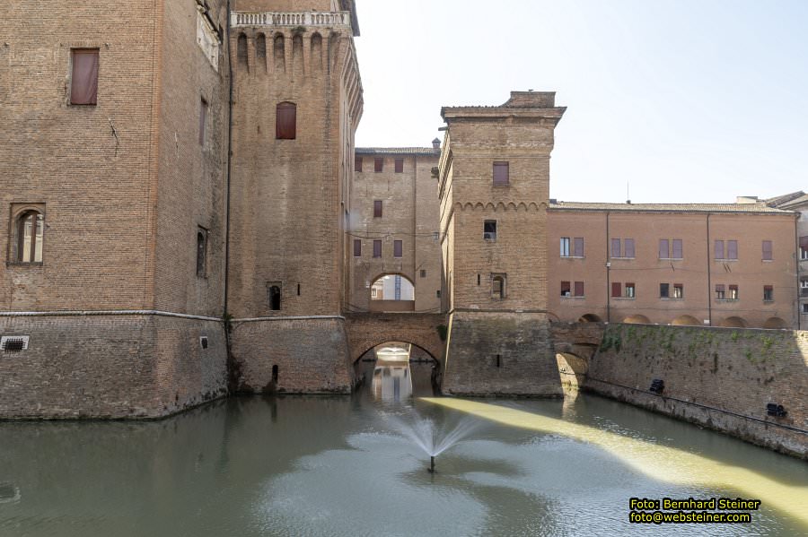 Castello Estense in Ferrara, Juni 2026