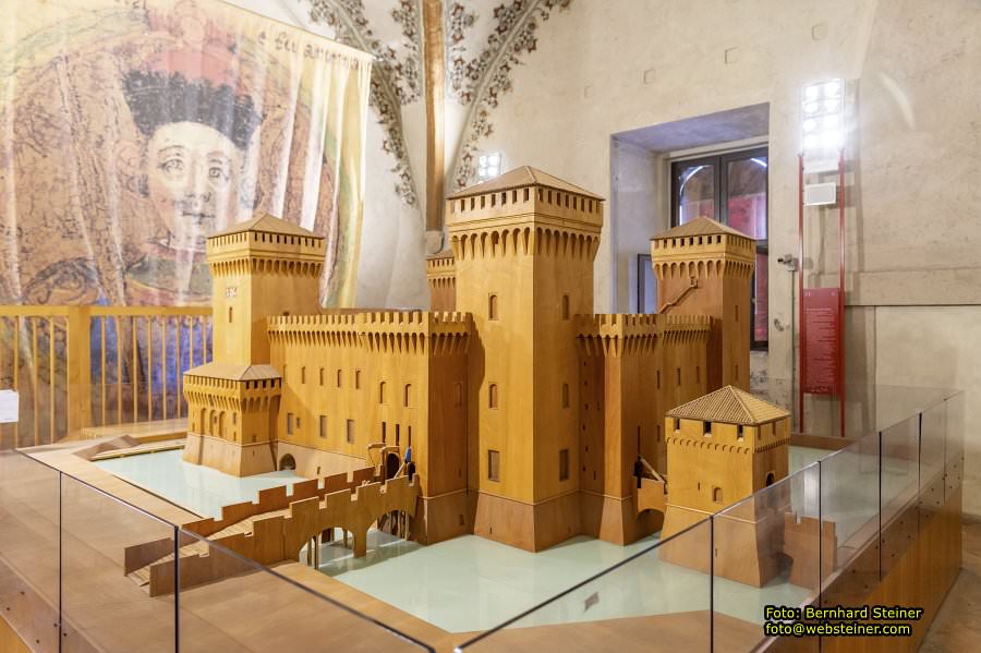 Castello Estense in Ferrara, Juni 2026