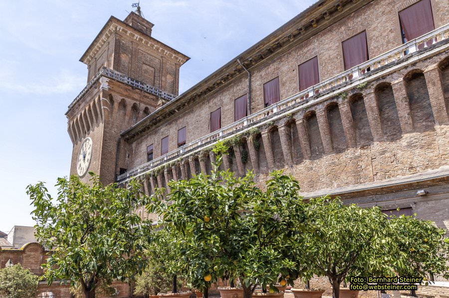 Castello Estense in Ferrara, Juni 2026