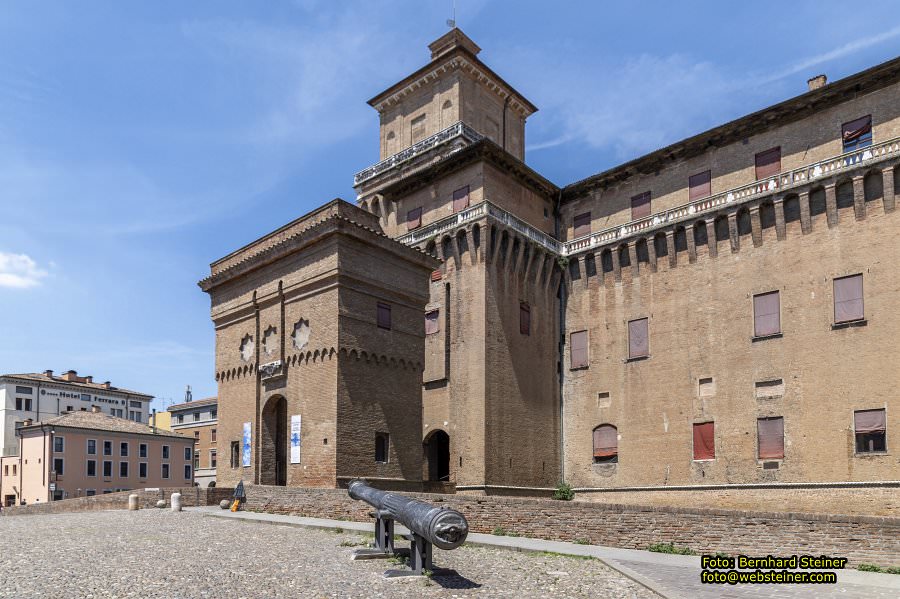 Castello Estense in Ferrara, Juni 2026