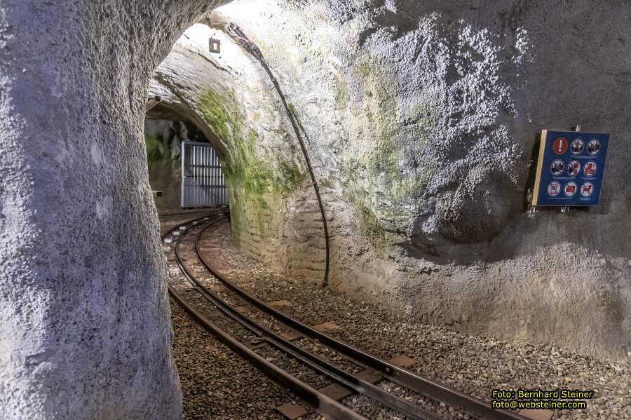 Grazer Mrchenbahn im Schlossberg, August 2024