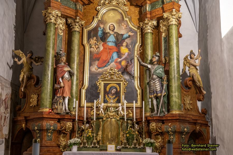 Pfarrkirche Lichtenegg hl. Jakobus der �ltere, Juli 2023