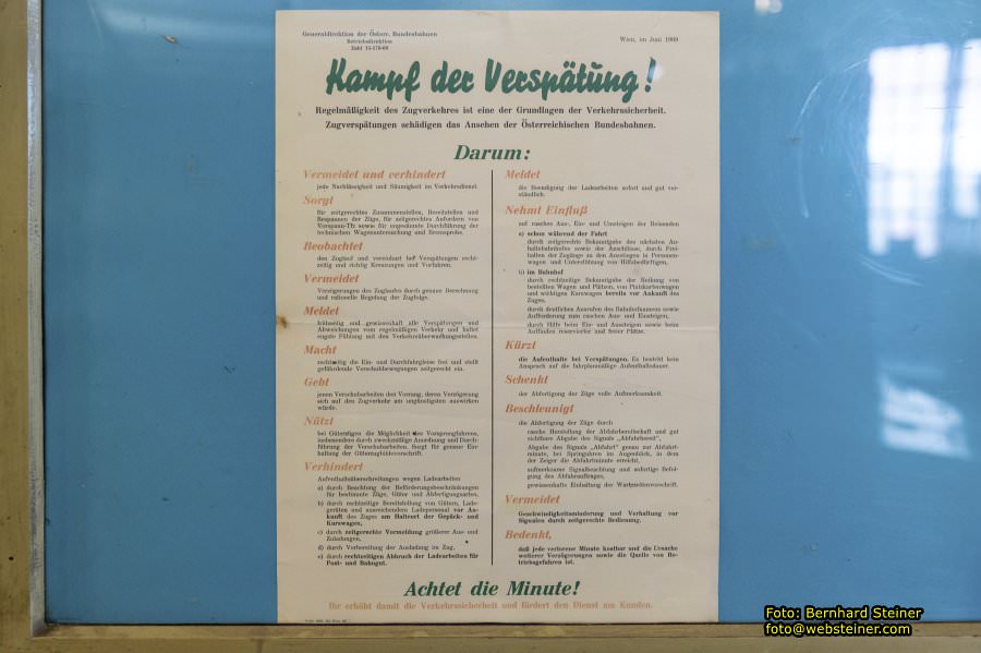 Eisenbahnmuseum Südbahn Heizhaus Lienz, Juli 2026