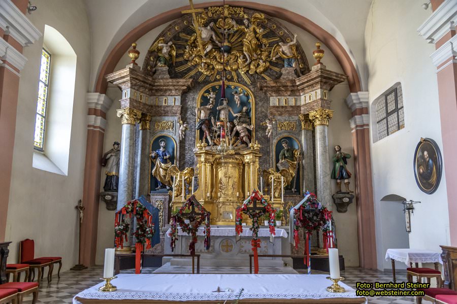 Pfarrkirche Mooskirchen hl. Veit, April 2024