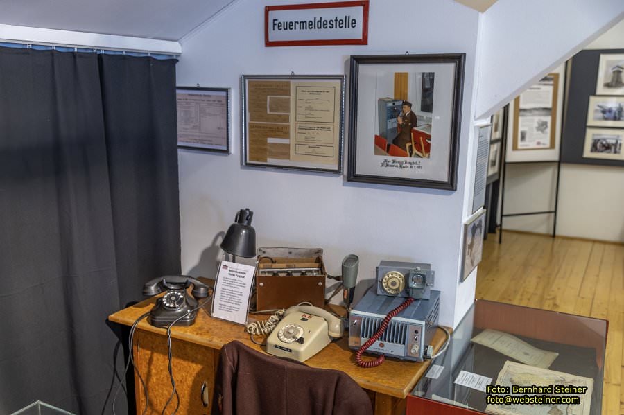 Erlauftaler Feuerwehrmuseum in Purgstall an der Erlauf, Juni 2023