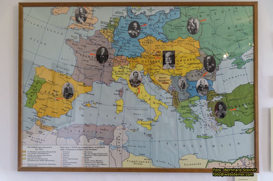 Schloss Artstetten, Erzherzog-Franz-Ferdinand-Museum, Juni 2023