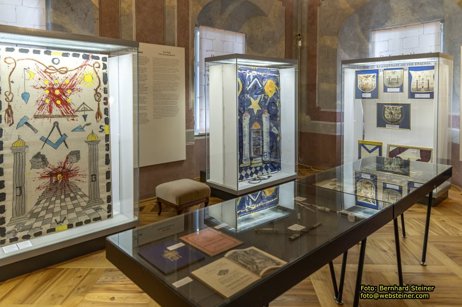 sterreichisches Freimaurermuseum, Schloss Rosenau, September 2023