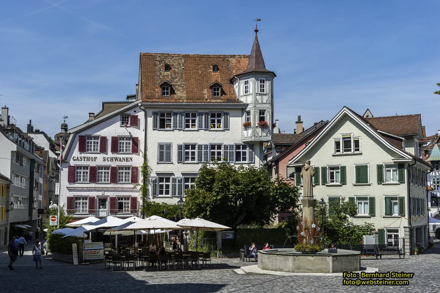 St. Gallen in der Schweiz, August 2017