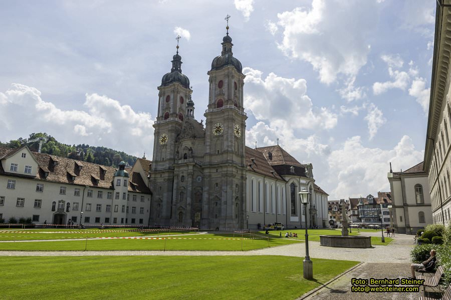 St. Gallen in der Schweiz, August 2017