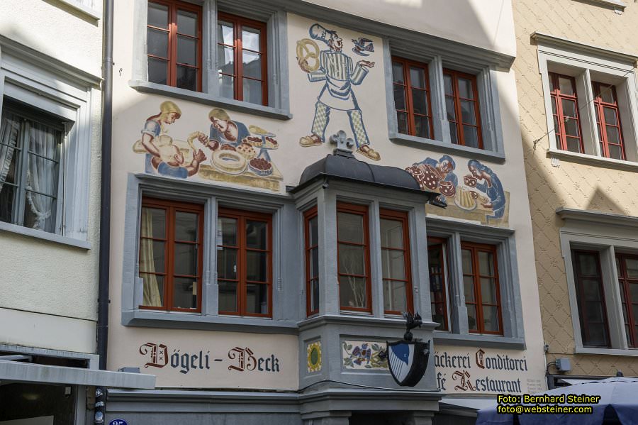 St. Gallen in der Schweiz, August 2017