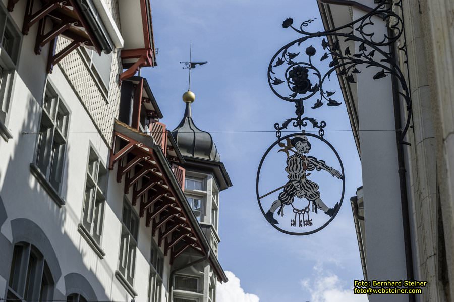 St. Gallen in der Schweiz, August 2017