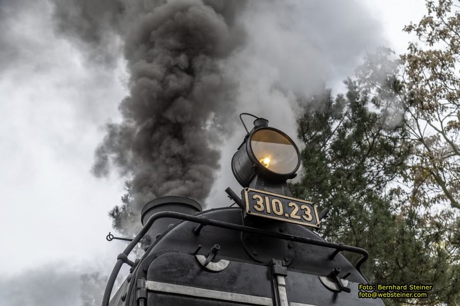 Abdampfen im Eisenbahnmuseum Das Heizhaus, Oktober 2024