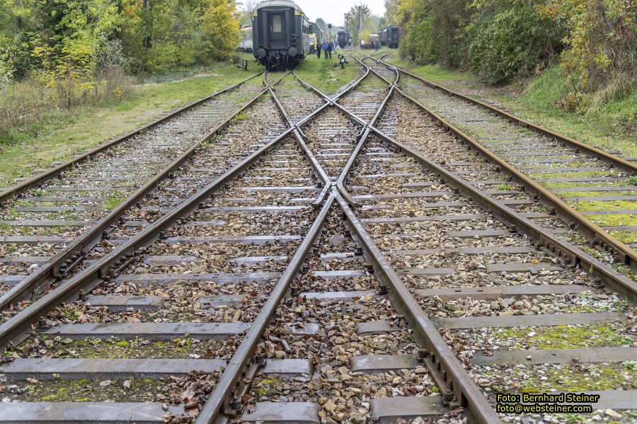 Abdampfen im Eisenbahnmuseum Das Heizhaus, Oktober 2024