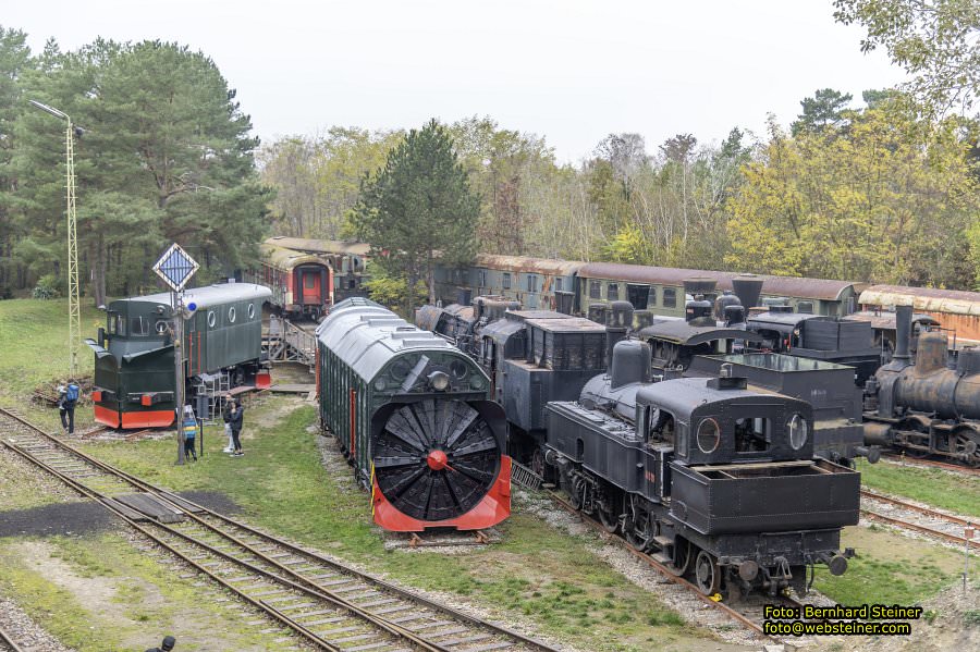 Abdampfen im Eisenbahnmuseum Das Heizhaus, Oktober 2024