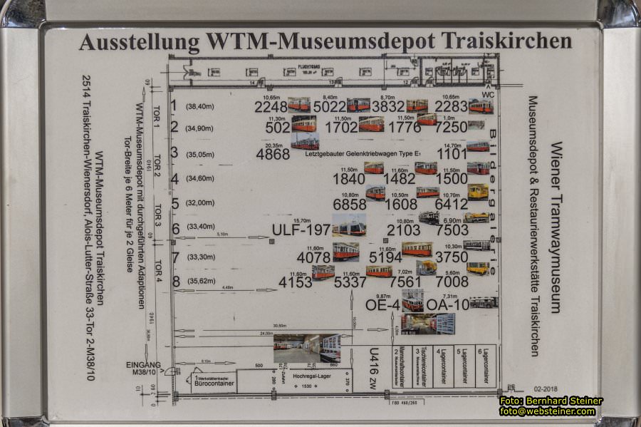 Wiener Tramwaymuseum - Museumsdepot Traiskirchen, Mai 2024