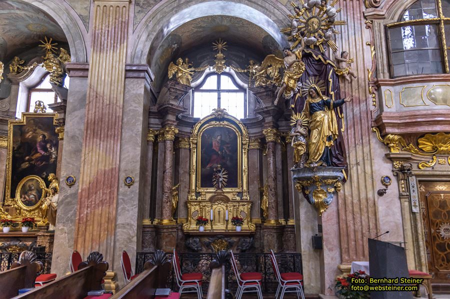 Annakirche St. Anna in Wien, Jänner 2023