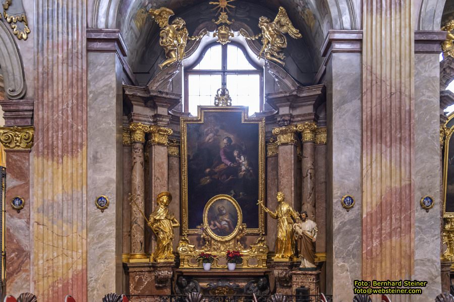 Annakirche St. Anna in Wien, Jänner 2023