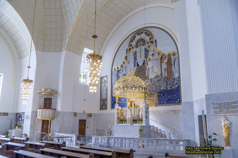 Otto Wagner Kirche am Steinhof, August 2023