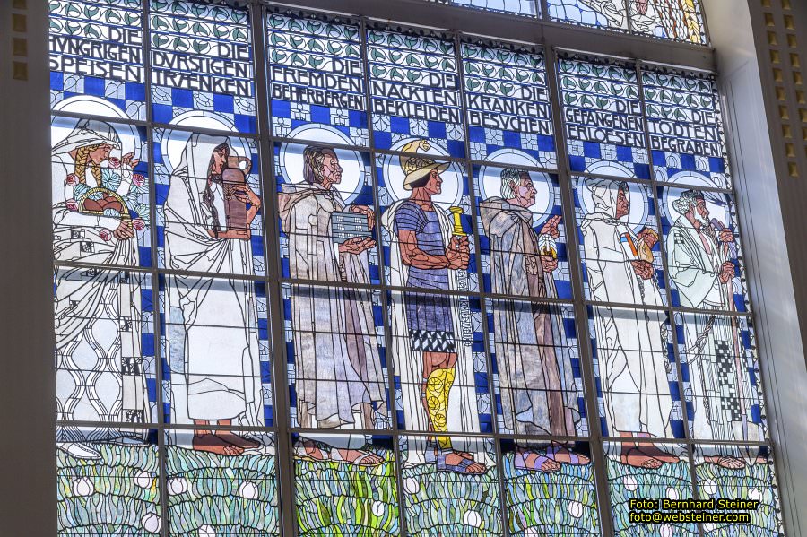 Otto Wagner Kirche am Steinhof, August 2023