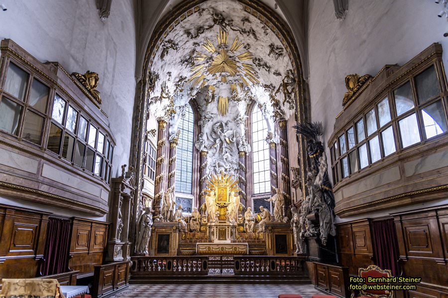 Michaelerkirche in Wien, J�nner 2023