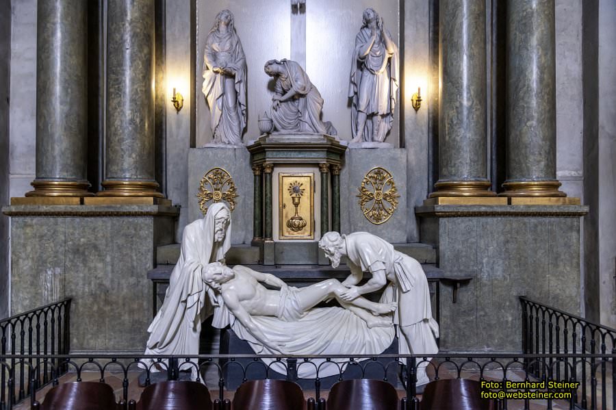 Michaelerkirche in Wien, J�nner 2023