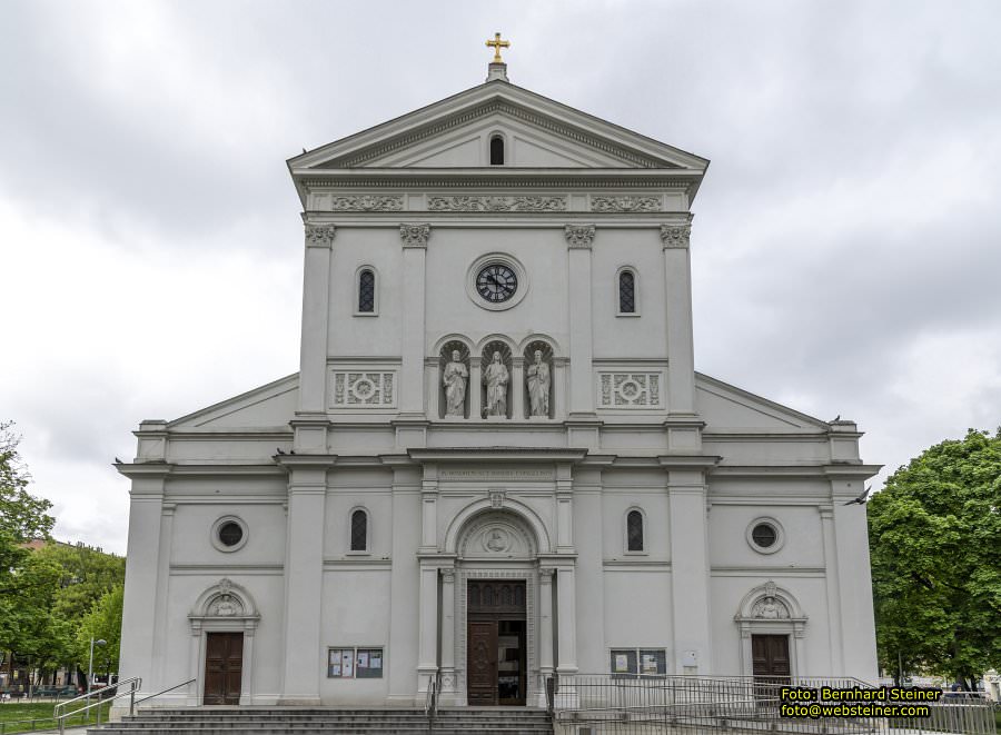 Pfarrkirche St. Johann Evangelist in Wien, April 2026