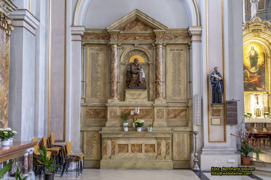Pfarrkirche St. Johann Evangelist in Wien, April 2026